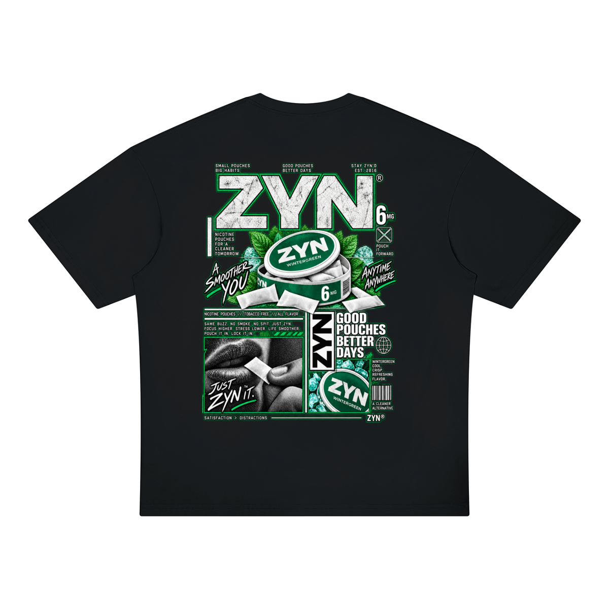 Winter Green Oversized